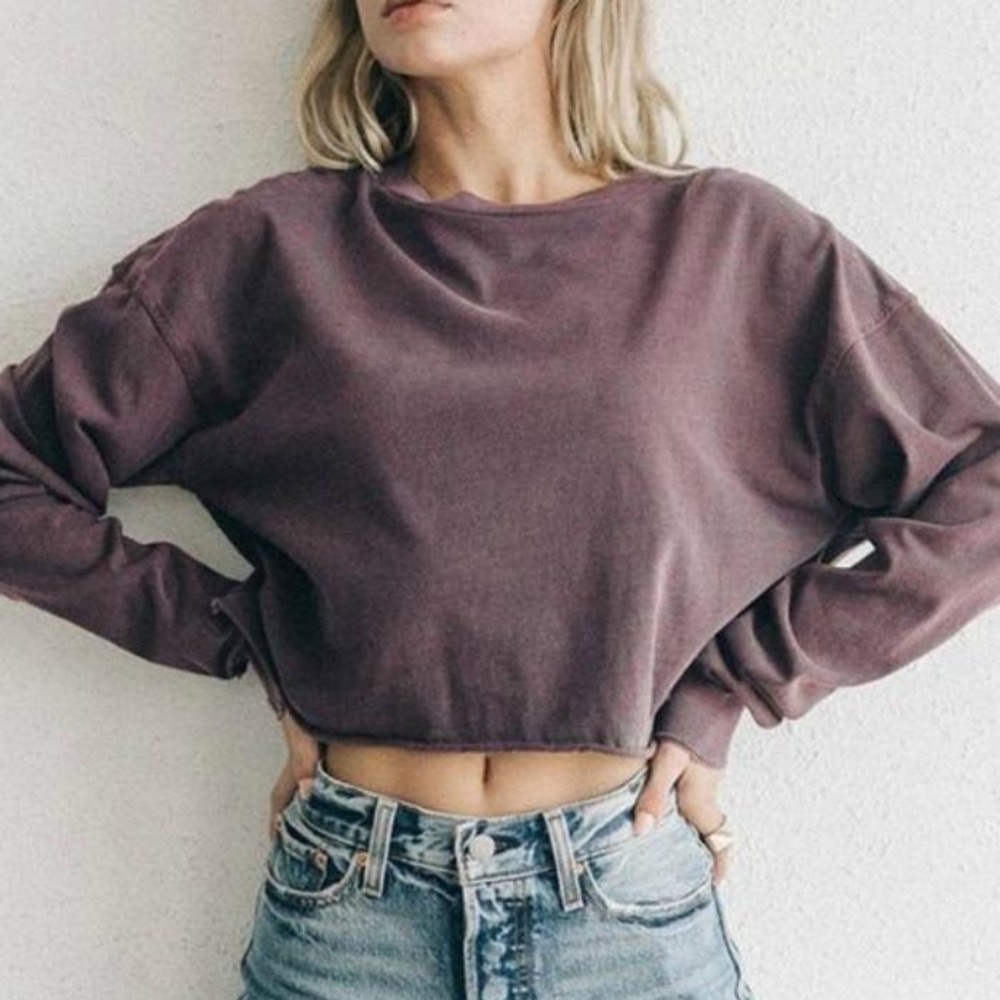 Joah Brown Crop Top